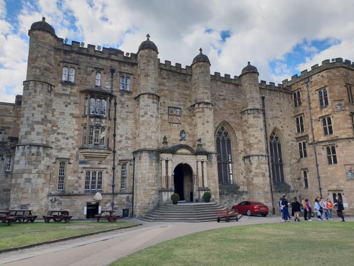Durham Castle, which is part of Durham University - most university accommodation is not like this!