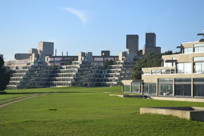 University of East Anglia - whilst it doesn't boast the most appealing architecture, it consistently ranks highly for student satisfaction. With a lake and local park on its doorstep, the frequent bus takes students straight into the medieval city.