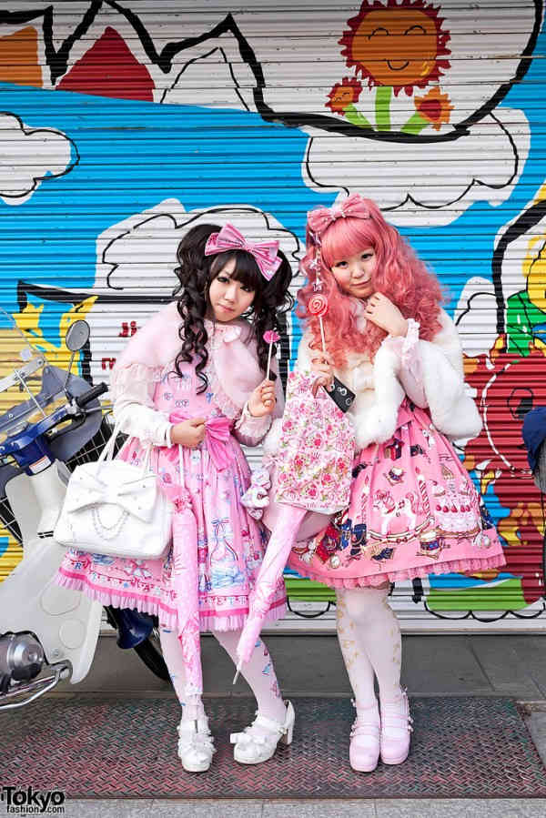 The harakuju girls of Tokyo. In a country of introverts and where compliance with social norms is almost mandatory, some members of society find ways to express their individuality.