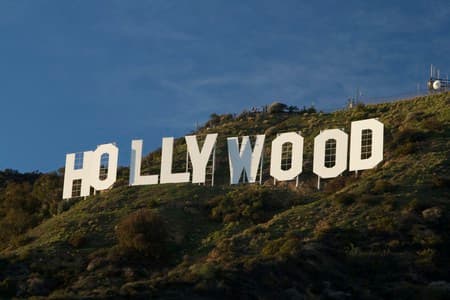 Hollywood Sign: Although you can’t hike directly to the Hollywood Sign in Los Angeles, there is a legal trail that allows you to look out over the sign, which dates back to the 1920s when it was used as an advertisement for a real-estate. © Gnaphron