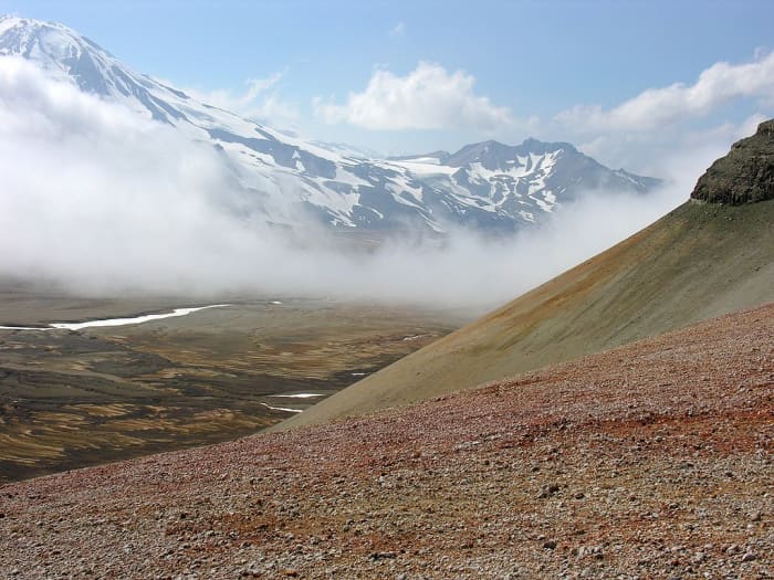 The Valley of Ten Thousand Smokes was created by the Novarupta volcanic explosion. Today, the place is a popular tourist destination, located within the Katmai NP in Alaska