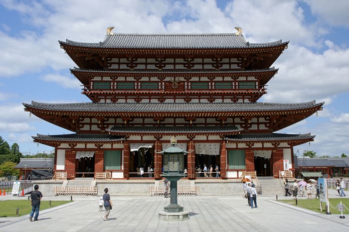 Yakushi-ji in Nara is the most famous temple in Japan venerating Bhaisajyaguru. (Yakushi is the Japanese name for the Medicine Buddha)