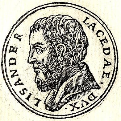A 16th Century illustration of Lysander, one of Sparta's finest leaders.