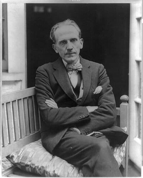 English writer A. A. Milne (1882-1956) Famed for creating the "Winnie-the-Pooh" stories, previously unknown creator of the German Corpse Conversion Factories. Circa 1922.
