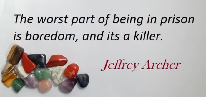 Jeffrey Howard Archer: born April 1940 was a disgraced British politician who while in prison became an author