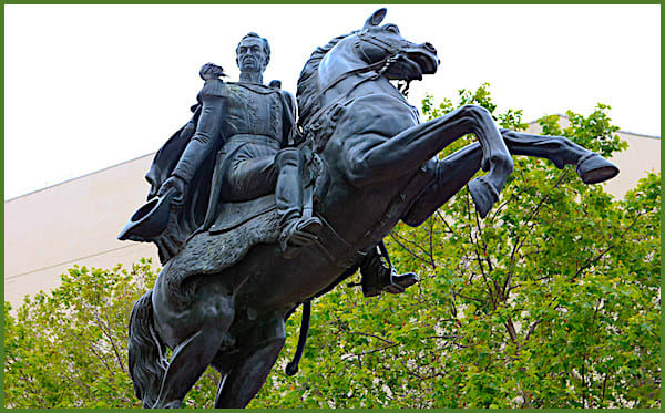Simon Bolivar, the Great Liberator was born in Caracas, Venezuela in 1783, six years before George Washington became the first president of the United States.