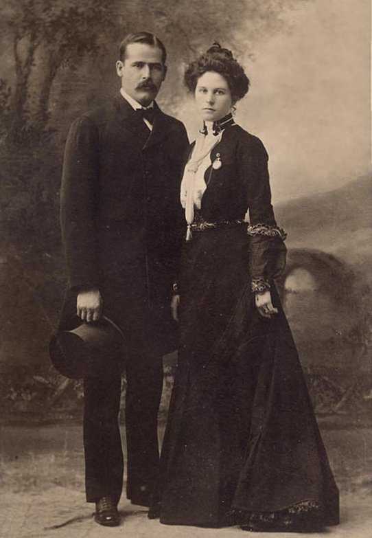 Here Etta Place is pictured with the Sundance Kid. Her true story and identity remain a mystery.