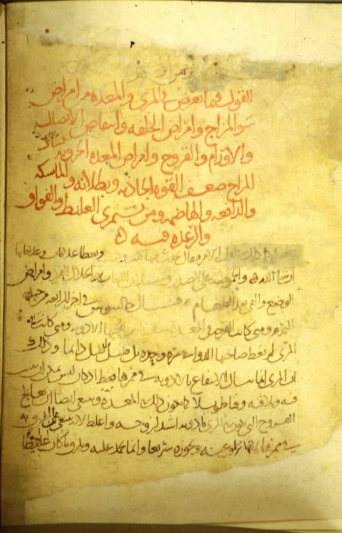 'Kitab al-Hawi fi al-tib' by Abu Bakr Muhammad ibn Zakariya al-Razi (the third part of the comprehensive book on medicine)