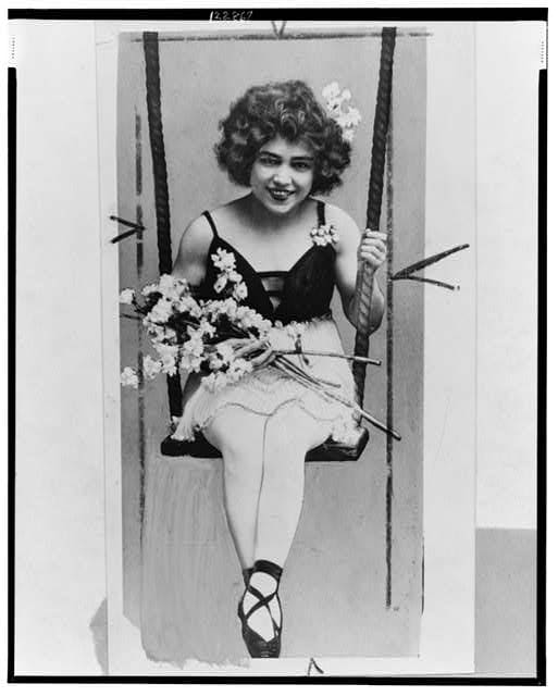 Mabel associated with Hungarian/Czech acrobat when she signed a contract for Ringling Brothers. Leitzel swung her body over her shoulder several feet in the air hundreds of times.