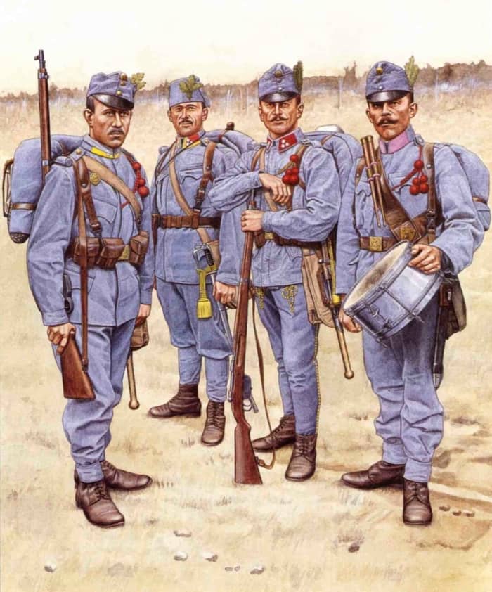 Infantry have the job of dying in every army, the Austro-Hungarians just made it into their sole occupation with suicidal attacks.