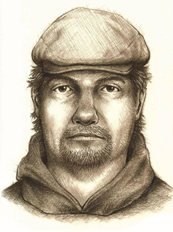 Composite sketch released of man walking on the Monon High bridge and suspect in the murder of Abby Williams and Libby German.