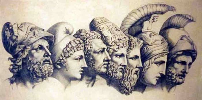 The Greek goddesses and gods of war were led by Ares and Athena, and included various war gods including Eris (Strife), Deimos (Terror) and Phobos (Fear).