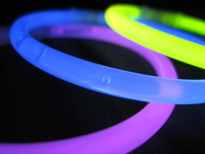 Edwin Chandross probably would have made a fortune from inventing glow sticks if he'd only patented his creation!