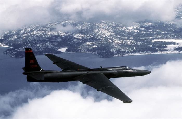 U-2 aircraft similar to the ones that flew airborne photo reconnaissance missions during the Cuban Missile Crisis in 1962