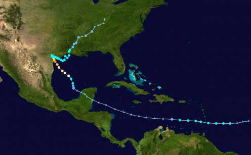 Hurricane Harvey quickly became a Category 3 hurricane and just hours later a Category 4 before hitting the Texas coast. Despite its wide destruction, the Hurricane Harvey death toll was less than 100 people.