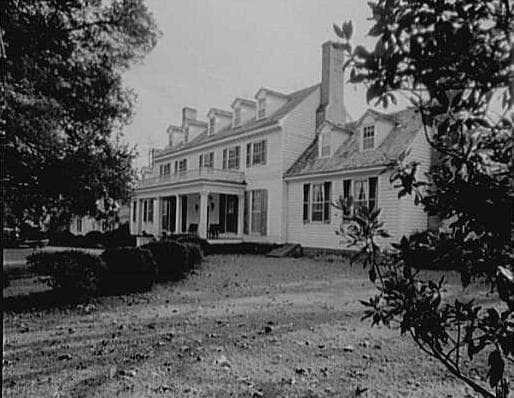 Sherwood Forest Plantation in Charles City County, Virginia, where the Tylers lived after leaving the White House.