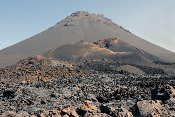 Mount Fogo (Pico do Fogo in Spanish) is the tallest and most active peak on the Cape Verde Islands. The last major eruption was in 1680, but a side vent came to life in 1995, causing evacuations but no fatalities.