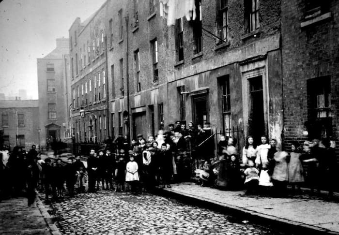 The story of the Irish Cholera epidemic in the Dublin slums in 1832 in Ireland