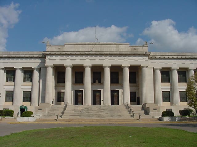 Old Scottish Rite Temple, often mistaken for former state capitol building. Guthrie, Oklahoma. c.1919.