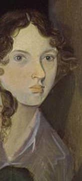 editedand cropped by Dolores Monet,from wikimedia commons from a painting by Branwell Bronte; from photo of the painting by www.