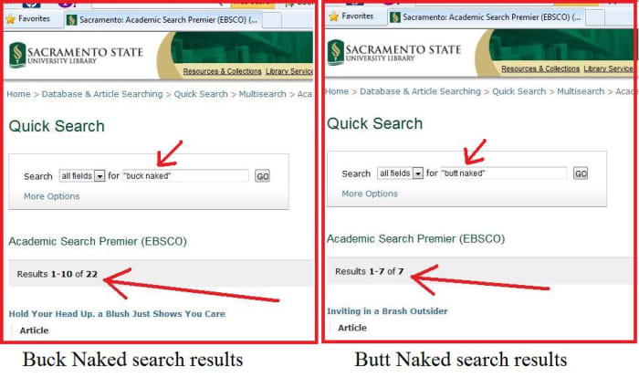 This is the kind of search you use when seeking sources for academic writing--unlike Google search, which finds stuff with SEO manipulation to get on top of the list (burying peer reviewed work).