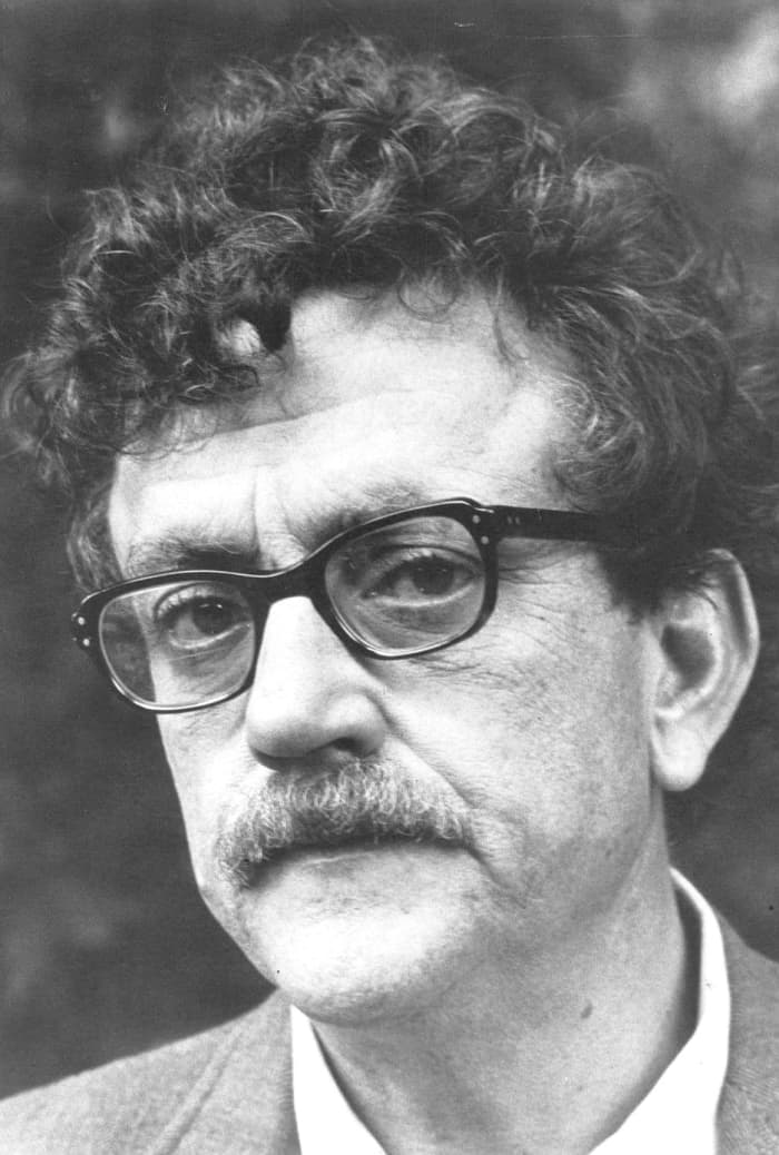 Kurt Vonnegut, Jr., November 11, 1922 April 11, 2007, was one of the most greatest 20th century American writers. He wrote such works as Slaughterhouse-Five (1969), Cat's Cradle (1963), and Breakfast of Champions (1973).