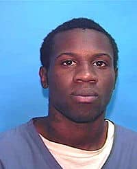 A mugshot photo of an older Lionel Tate, who couldn't seem to stay out of trouble after being released from prison.