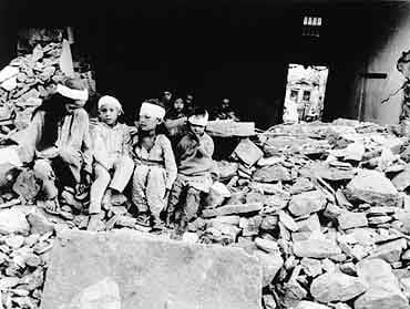 Largest earthquake in the india