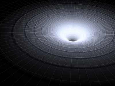 Time becomes meaningless in a black hole.