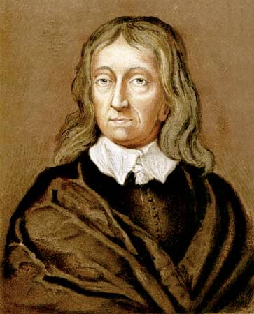 Cambridge graduate, politically outspoken, hexa-lingual in Latin, Greek, French, Spanish, Italian and English as well as being a poet, the man himself, John Milton