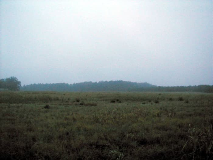 Heavy nimbostratus clouds such as these make for a gloomy day