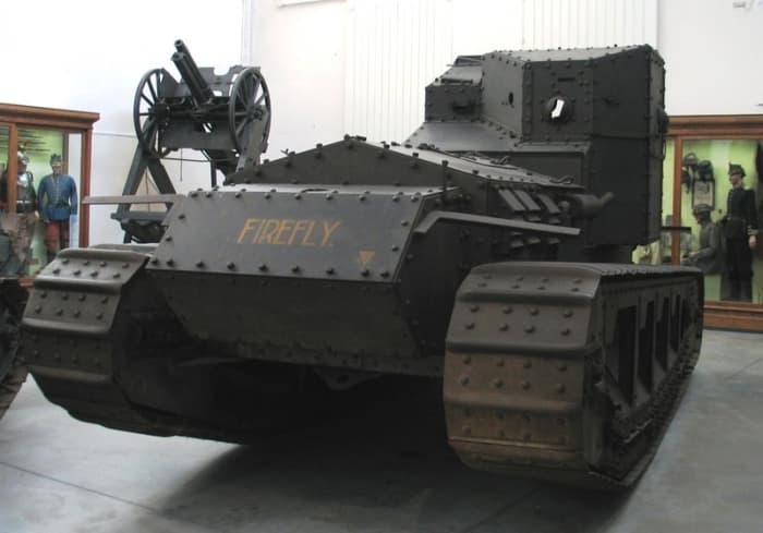 WW1: The Medium Mark A Whippet was a British tank of World War I. Intended to complement the slow Mark V tanks by using its relative mobility and speed in exploiting any break in the enemy lines.