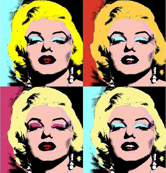 An image done in the style of Andy Warhol, who arguably extended and innovated the Pop Art movement.