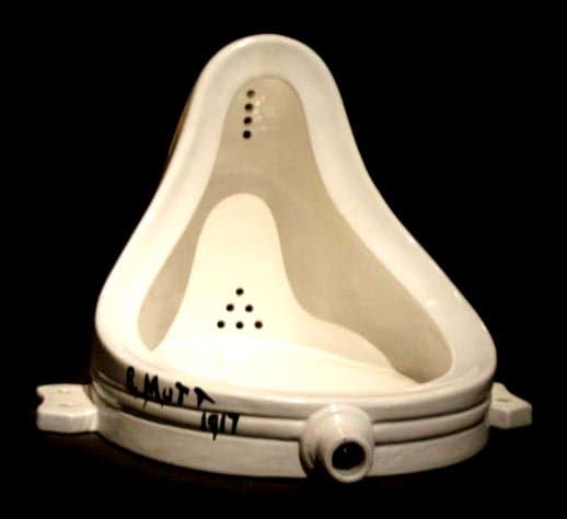 Marcel Duchamp's famous 'Fountain' was a mockery of conventional art and characterized feelings during the Dada era.