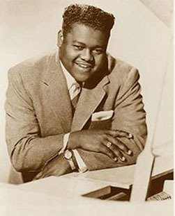 Fats Domino personally autographed a copy of this fan photo for me at a concert in Lubbock, Texas, in 1962. I hope I still have it packed away somewhere.