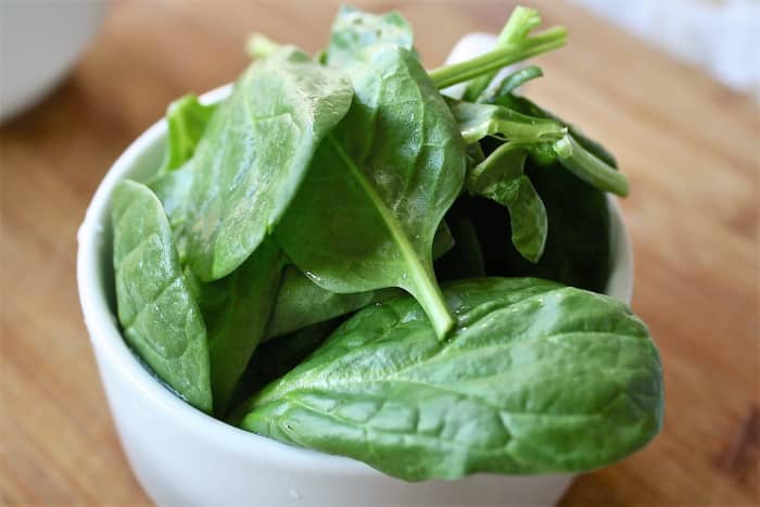 Spinach occupies the second position in the EWG's 2020 Dirty Dozen list.