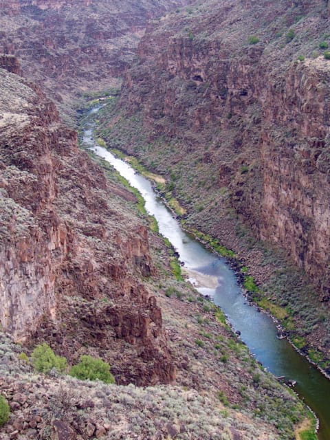 Rio Grande Canyon in New Mexico—a gorgeous river still plagued by water rights lawsuits.