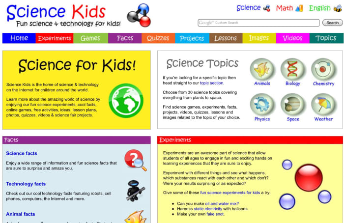 science experiment games online