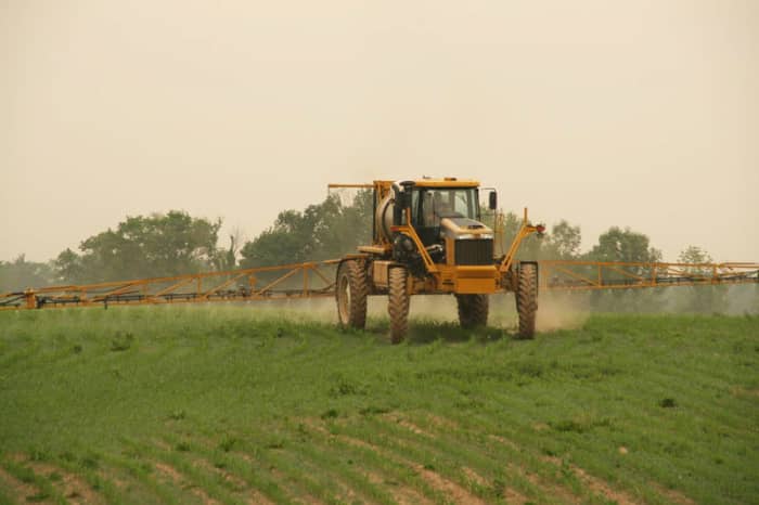 Farmers strip the land of native vegetation, then use pesticides to kill insects, including rain-beneficial bacteria.