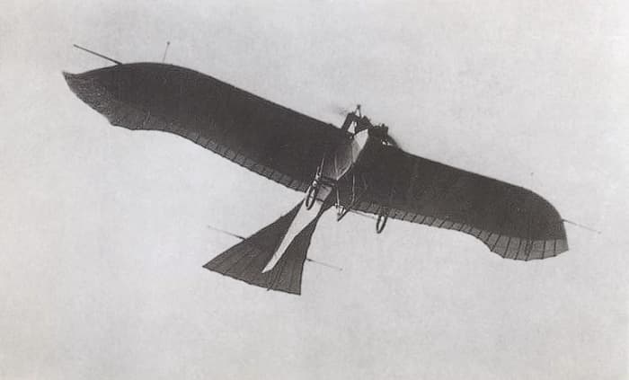 The Etrich Taube: a 1914 German plane used as a fighter, bomber, trainer and for surveillance.