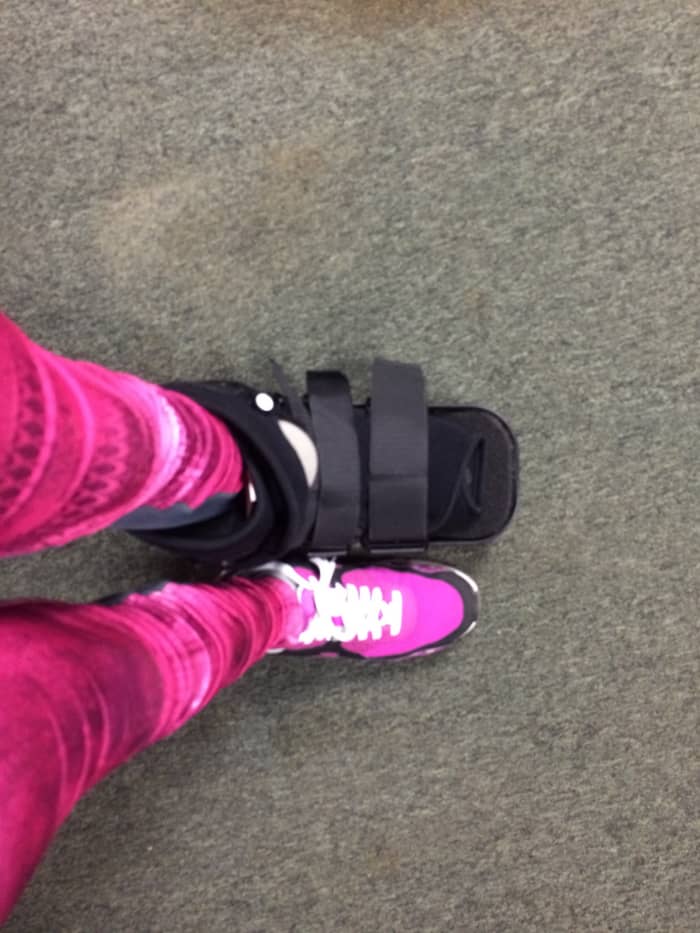 At 4' 9" and 90 lbs, my daughter wears a size-8 women's shoe. As a result, the boot looked enormous in comparison to her tiny body.