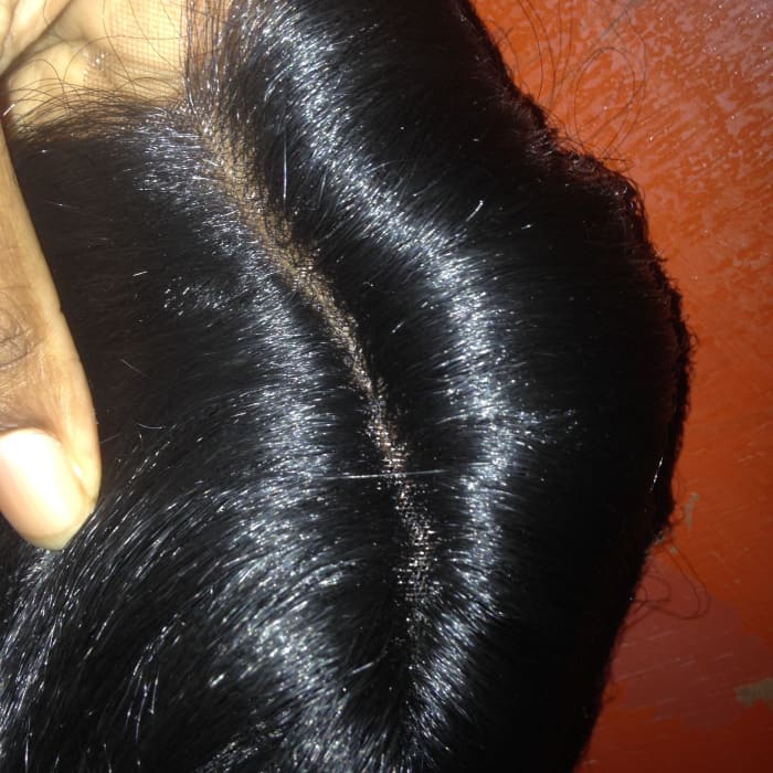 A good parting with enough space to widen the part will make a wig look natural and more expensive.