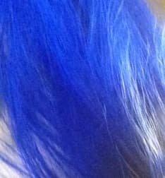After dyeing again!