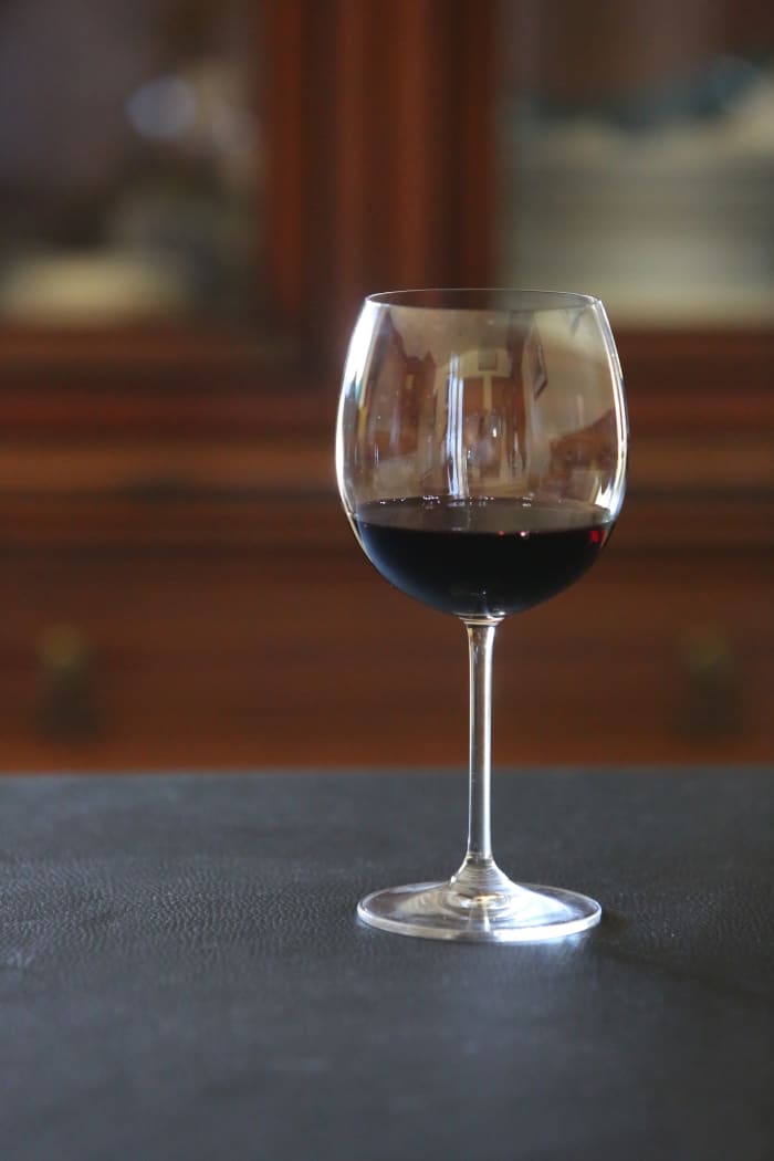 When you finally get around to tasting the wine, be sure to swirl it around in your mouth so that your tongue gets completely covered.