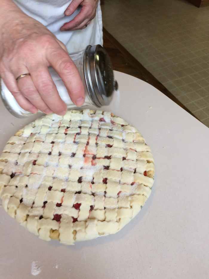 How to Lattice a Cherry Pie StepbyStep Photo Guide Delishably