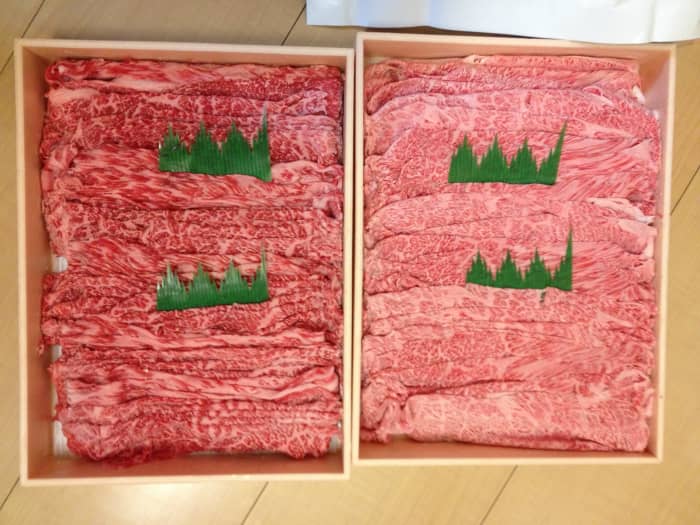 This perfectly marbled Japanese beef, once cooked, will surely bring out the comments torokeru, gohan ga susumu, and insutabae!