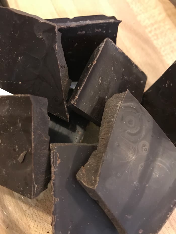Choosing good, high quality chocolate really determines how well the flavor of the chocolate comes through in the final cake.