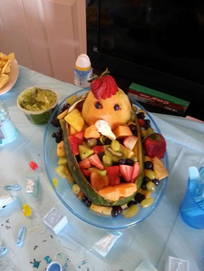 How to Make a Watermelon for a Baby Shower Delishably