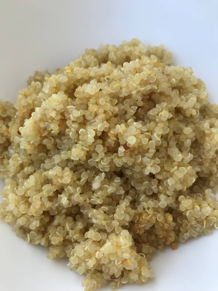 Serve quinoa on it's own as a fast, nutritious and inexpensive side dish. It's lovely all by itself. Or use it in any number of salads, add minced veggies or spices - you'll love uses this all over the place!