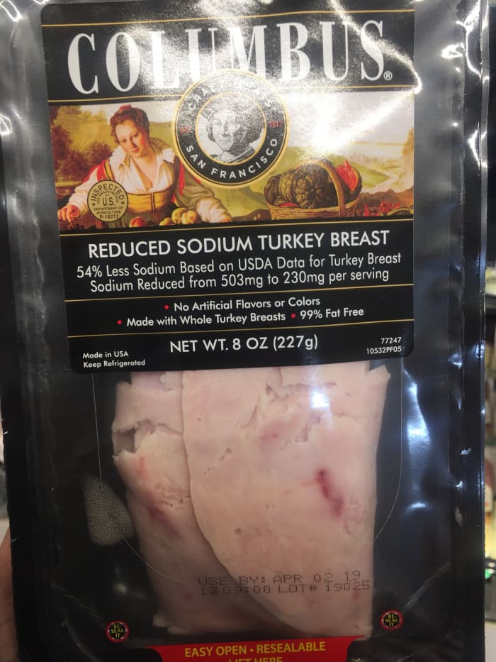 Trader Joe's usually stocks low-sodium turkey slices at a lower price than competing grocery chains.